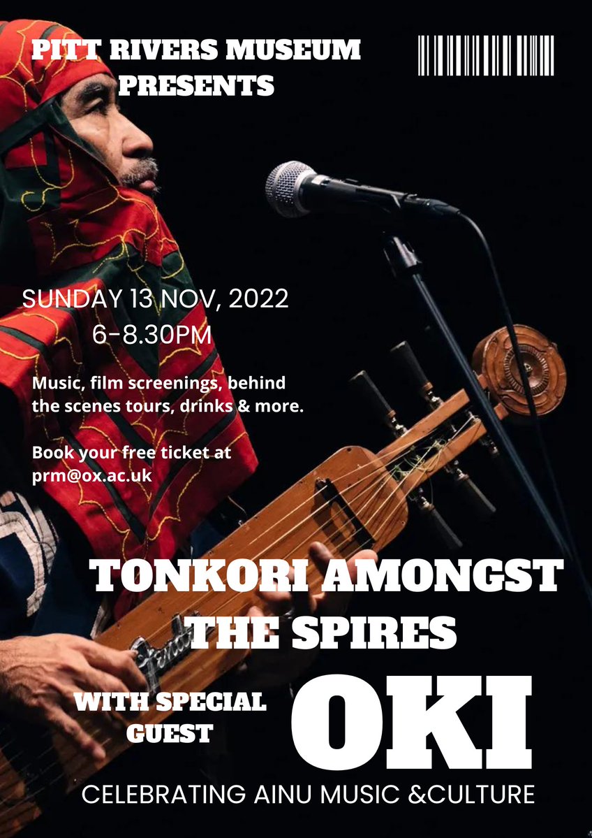 Tonkori amongst the Spires: Celebrating Ainu music and culture with special guest OKI
