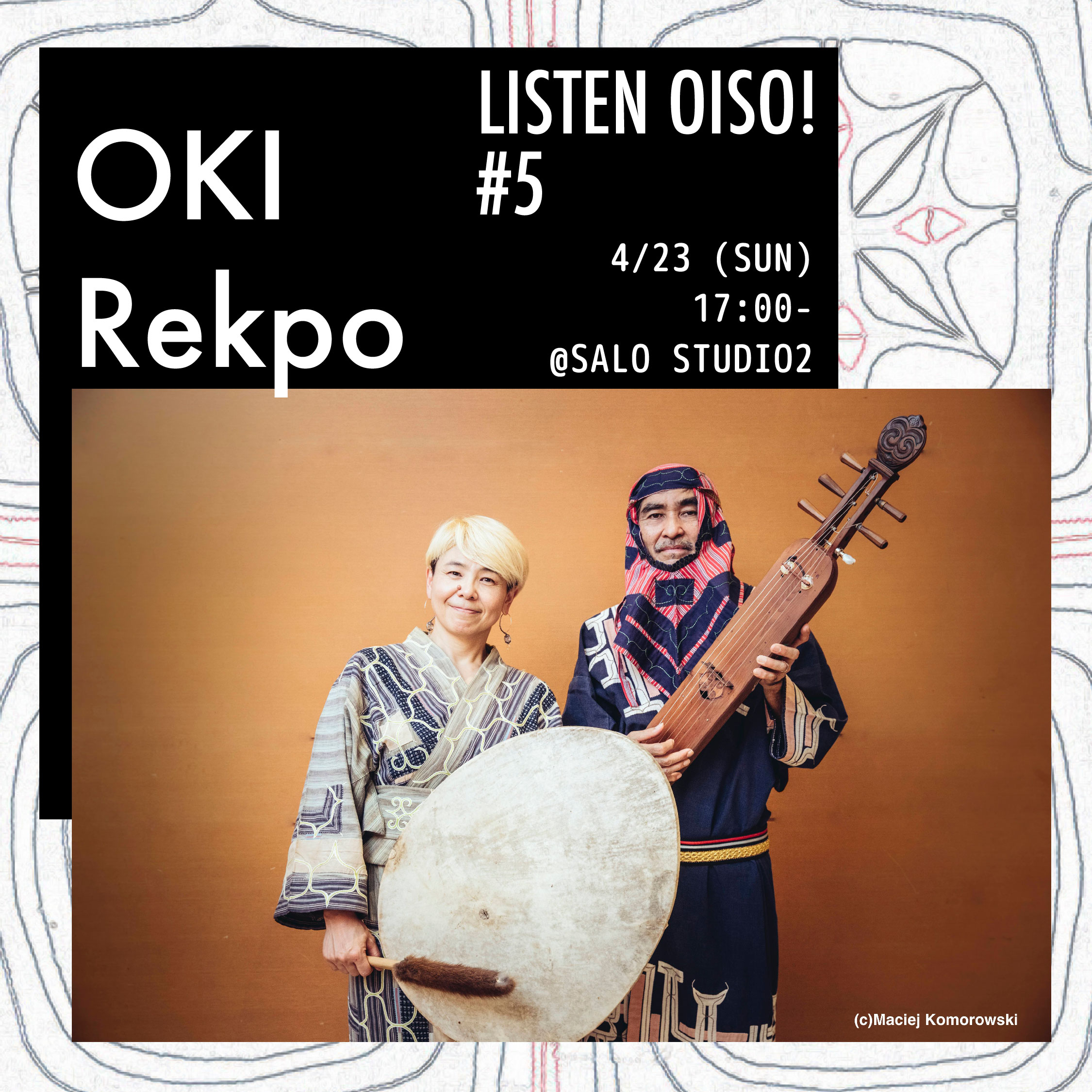 LISTEN OISO! #5 OKI, Rekpo